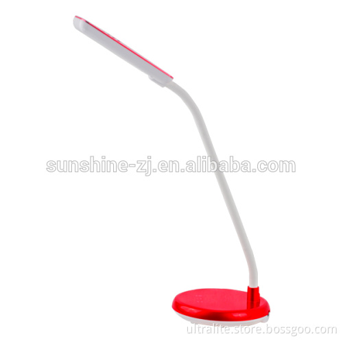 Adjustable Led Desk Lamp With Outlet And Switch